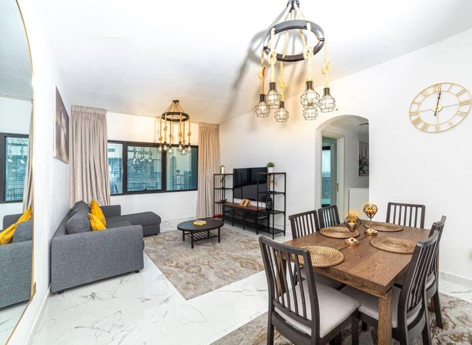 Luxury 2 Bedroom Apartment In Dubai Marina & Jbr Beach Exteriör bild